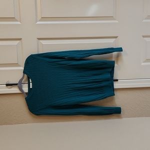 Women's sweater in green/blue hue